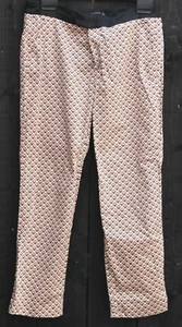 Pantalones Talle Grande De Zara Para Mujer Y Niñas 97% Algodón Marrón Beige - Imagen 1 de 3