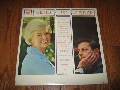 DORIS DAY & ANDRE PREVIN-Duet MONO LP Jacket VG+ Vinyl is SEALED CL 1752 Six Eye - Image 1 of 4