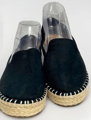 Zapatos sin cordones alpargata Joie Cara negra para mujer talla 8,5 Foto 1 de 4