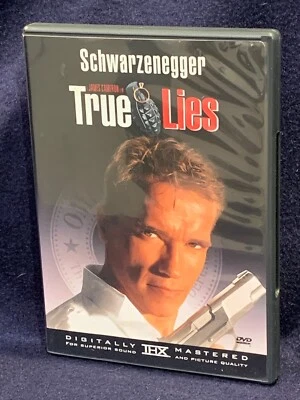 TRUE LIES (DVD, 1994, 20th Century)  *Arnold Schwarzenegger & Jamie Lee Curtis* - Image 1 of 3