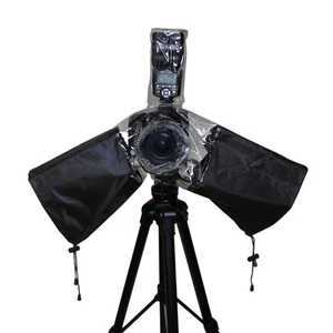 3pcs Flashing Cover Camera Rain Cover Waterproof Drawstring Arm Protectors Lens - Picture 1 of 12