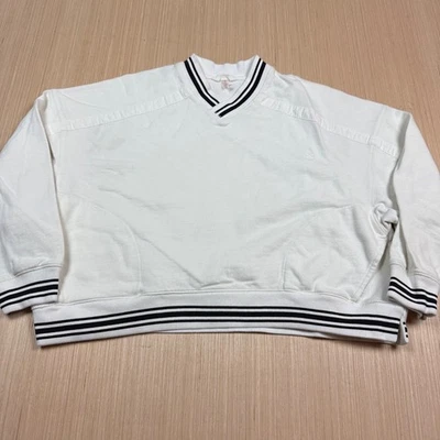 Sudadera Free People Movement Boxy Recortada Gran Tamaño XS Mujer Foto 1 de 4