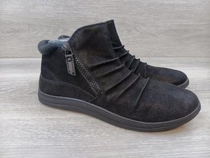 Clarks Cloudsteppers Breeze Range Black Ankle Booties Women's Size 8 Wide - Picture 1 of 11