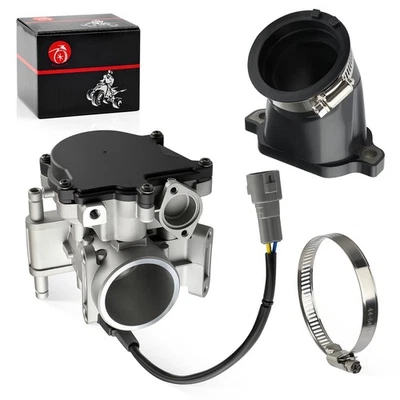 Cuerpo del acelerador 1202836 para Polaris Sportsman 800 EFI 05-14 con bota adaptadora de admisión Foto 1 de 4