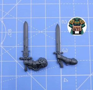 Warhammer 40K Dark Angels Deathwing Terminators Power Swords Upgrade - Picture 1 of 2