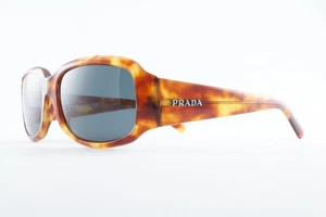 Rare Authentic Prada SPR 12H 4BW-6S1 56mm Havana Sunglasses Frames Italy - Picture 1 of 6