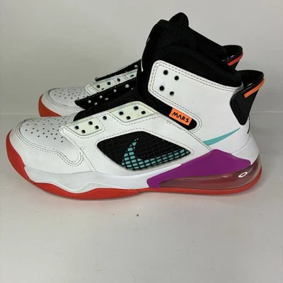 Nike Air Jordan Mars 270 GS Blanco Hiper Violeta Talla 4Y Foto 1 de 4