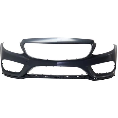 Front Bumper Cover For 2015-2018 Mercedes Benz C300 17-18 C43 AMG 2015 C400 - Image 1 of 4