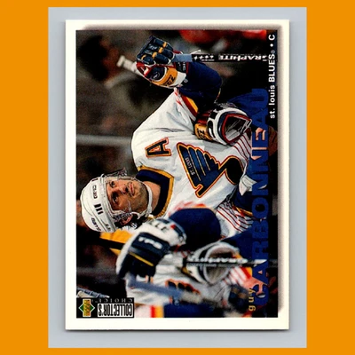 Guy Carbonneau #302 1995-96 Collectors Choice St. Louis Blues Hockey Card NHL - Image 1 of 3