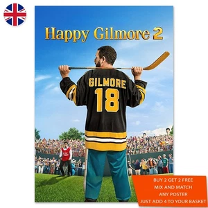 Happy Gilmore 2 Movie Poster Maxi A4 Wall Art Print- 2414 - Picture 1 of 2