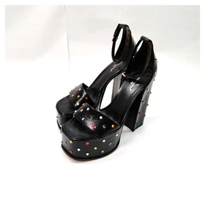 Louis Vuitton Sandals Women Black Leather (calf) 2323810 - Imagen 1 de 11