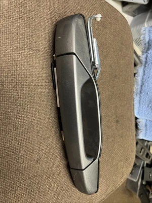 Factory OEM Exterior 07-13 GM Truck Door Handle Gray Right Rear Passenger Side - Image 1 of 4
