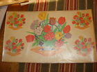 Vintage Decal #167 BRIGHT FLOWERS  for Home Decor, Duro Decal
