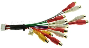 CLARION MAX668RVD MAX-668RVD ORIGINAL A/V RCA KABELBAUM *SONDERBESTELLUNG* - Bild 1 von 5