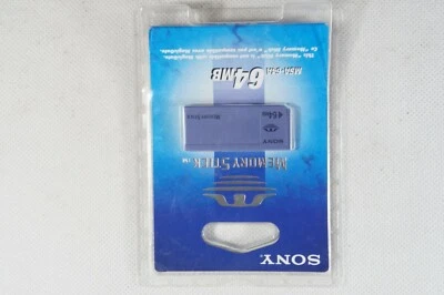 OEM Genuine Sony 64MB Memory Stick Card - (MSA-64A) NEW SEALED Free 2-3 Day Ship - Image 1 of 2
