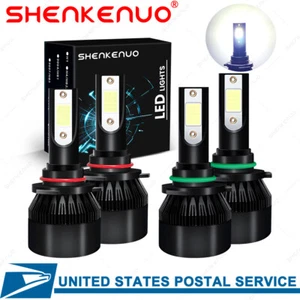 For 2011-2018 RAM 1500 2500 3500 White LED Headlight Bulbs KIT High/Low Beam - Imagen 1 de 9