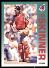 1992 Fleer Joel Skinner Baseball Cards #123
