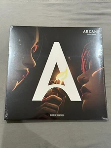 Arcane Season 1 Soundtrack Pink & Black Splatter Vinyl League Of Legends Jinx Vi - Picture 1 of 2