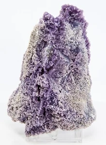 Traube Achat Kristall Natur Lila Chalcedon Cluster Dekor 2056g 212mm H2160 - Bild 1 von 12