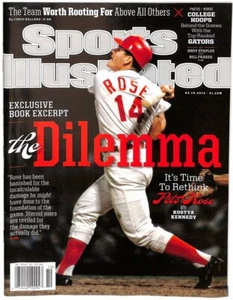 10. März 2014 Pete Rose Reds The Dilemma Sports Illustrated NO LABEL 182410 - Bild 1 von 1