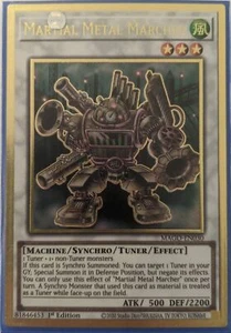 YuGiOh Martial Metal Marcher Gold Rare 1st Edition MAGO-EN030 NM - Picture 1 of 1