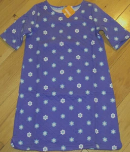 Gymboree Tails of the City periwinkle quilted flower dress NWT 14 girls - Picture 1 of 2