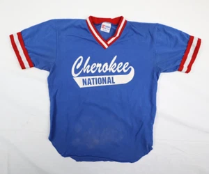 VTG Eagle USA Baseball Youth XL (18-20) Cherokee National Distressed T-Shirt - Picture 1 of 14