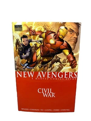 Nuevo Avengers No. 5: Civil War - Marvel Premier Edition - Bendis Chaykin Yu Coipel Foto 1 de 4