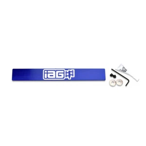 IAG Blemished Stealth Mount Tag Delete fits 2015-21 WRX & STI (Blue Finish) - Co - Picture 1 of 2