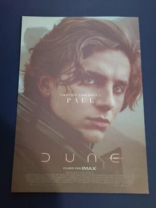 Dune (2021) Korea original IMAX poster - Picture 1 of 2