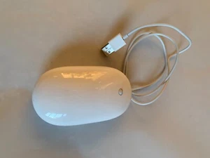 Apple Mouse Multi Control Wired USB 2.0 Mighty Mouse With Scroll Ball A1152 #1 - Picture 1 of 2