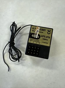 Rare ALPEX HOBBY Micro Receiver APR-4FM 4ch 72.350 Mhz - Picture 1 of 3