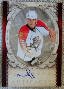 Florida Panthers Nathan Horton 2010-11 Upper Deck Artifacts Auto Card - Bild 1 von 1