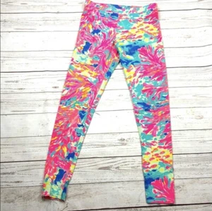 Lilly Pulitzer girls Leggings XL 12-14 - Picture 1 of 2