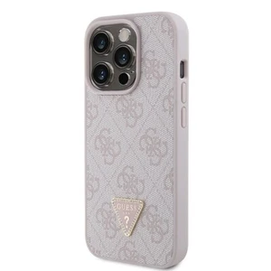 Coque Guess en TPU rigide pour Apple iPhone 15 Pro 6.1 - rose - Imagen 1 de 4