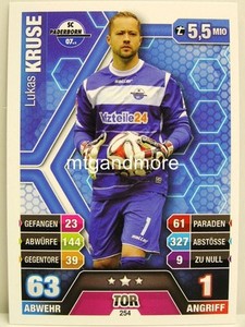 Match Attax 14/15 2014/2015 - SC Paderborn 07 - Choose Card