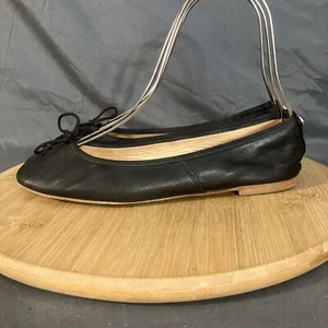 Josefinas Delicate Ballet Flats Womens 7/38 Black Leather Shoes - Picture 1 of 10