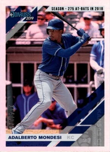 Donruss Season Stat Line #106 2019 Adalberto Mondesi/275 - casi nuevo-como nuevo - Imagen 1 de 2