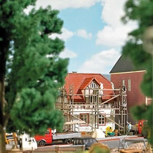 2 en Bois Échafaudage Ho / Jauge D'Oo Busch 1372 - Bild 1 von 2