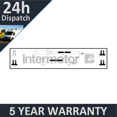 Fits Citroen BX 1982-1989 1.4 + Other Models PV HT Ignition Leads - Image 1 of 2