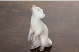 FIGURA DECORATIVA DE PORCELANA "HURÓN" Nº1330 de Dahl-Jensen Copenhague #10936 - Imagen 1 de 7