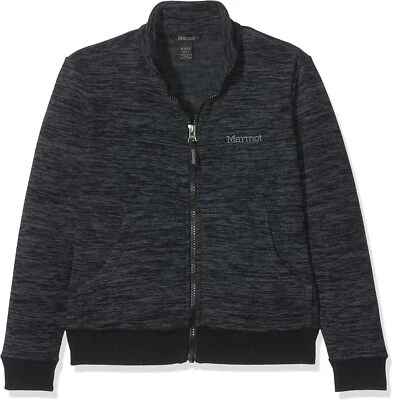 Chaqueta polar Marmot para niños Chaqueta de color, Negra, S Foto 1 de 3