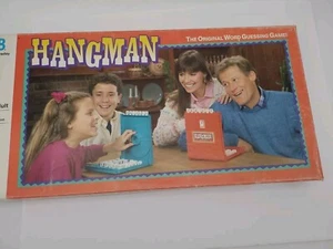 VINTAGE Hangman Word Guessing Board Game Milton Bradley 1988 Complete - Picture 1 of 11