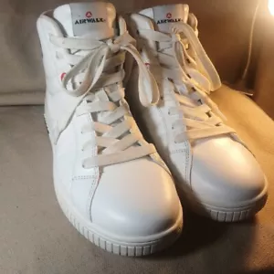 Airwalk Tennis Shoes Men White Masike Skate Board Sneaker Size 8.5 - Picture 1 of 12
