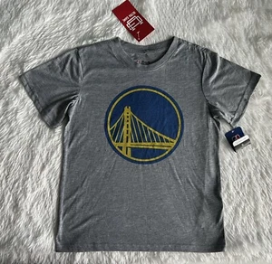 NBA Golden State Warriors Sleep Shirt Boys 14-16 Gray Lounge Ultra Game - Picture 1 of 9