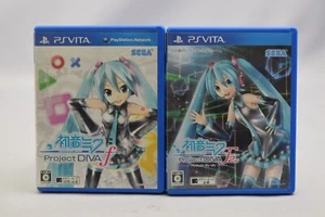 PS Vita Hatsune Miku Project Diva f + F 2nd game set Japan PlSV - Picture 1 of 1