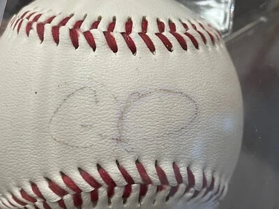 Cole Hamels SIGNED AUTOGRAPHED BASEBALL - Image 1 of 2