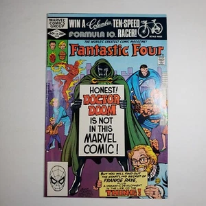 Marvel Comics Fantastic Four #238 en estado bastante bueno edición clave origen de Frankie Raye - Imagen 1 de 8