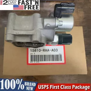 OEM GENUINE 15810-RAA-A03 HONDA ACURA VTEC SOLENOID SPOOL VALVE W/GASKET NIB - Picture 1 of 7