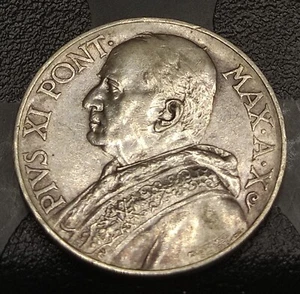 Vatican City 10 lire 1931 Pio XI (1929-1937) Silver - Picture 1 of 2
